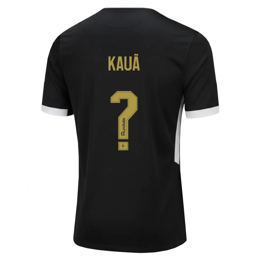 Danxen Damen David Kauã #0 Schwarz Weiß Gelb Heimtrikot Trikot 2026/27 T-Shirt Österreich