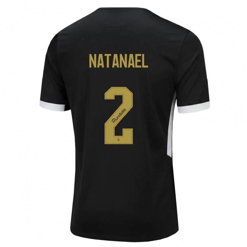 Danxen Damen Natanael Moreira Milouski #2 Schwarz Weiß Gelb Heimtrikot Trikot 2026/27 T-Shirt Österreich
