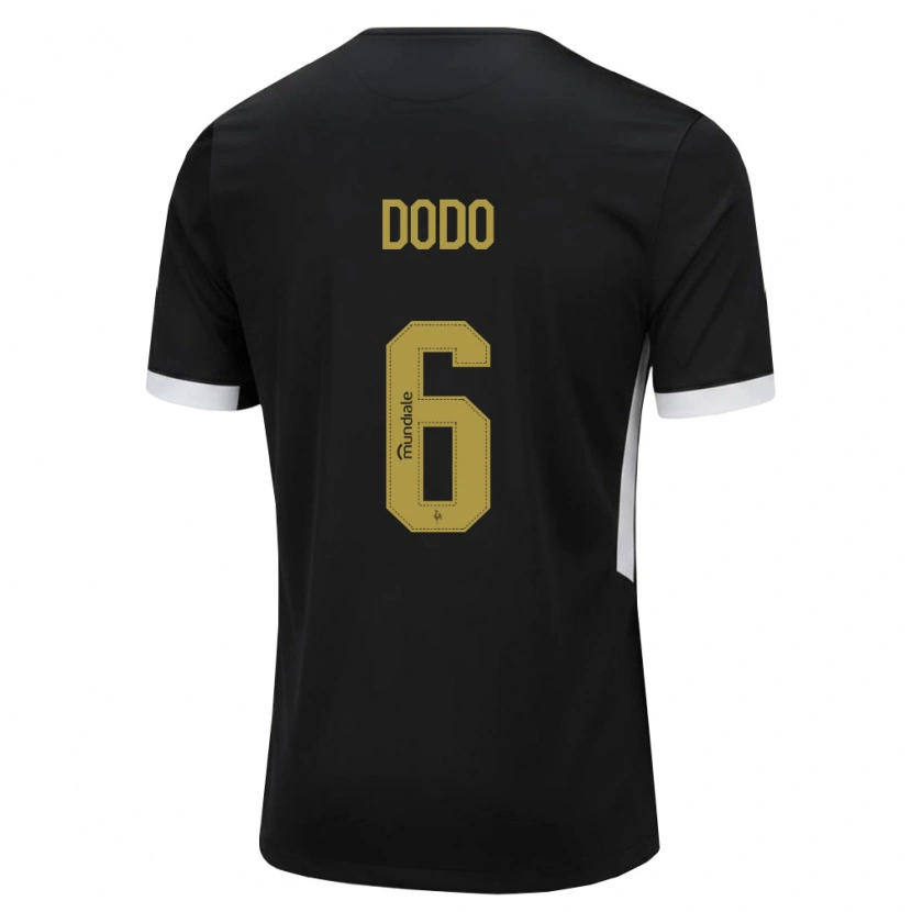 Danxen Damen Dodo #6 Schwarz Weiß Gelb Heimtrikot Trikot 2026/27 T-Shirt Österreich
