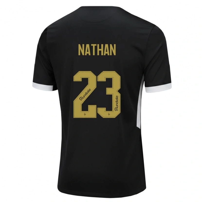 Danxen Damen Nathan #23 Schwarz Weiß Gelb Heimtrikot Trikot 2026/27 T-Shirt Österreich