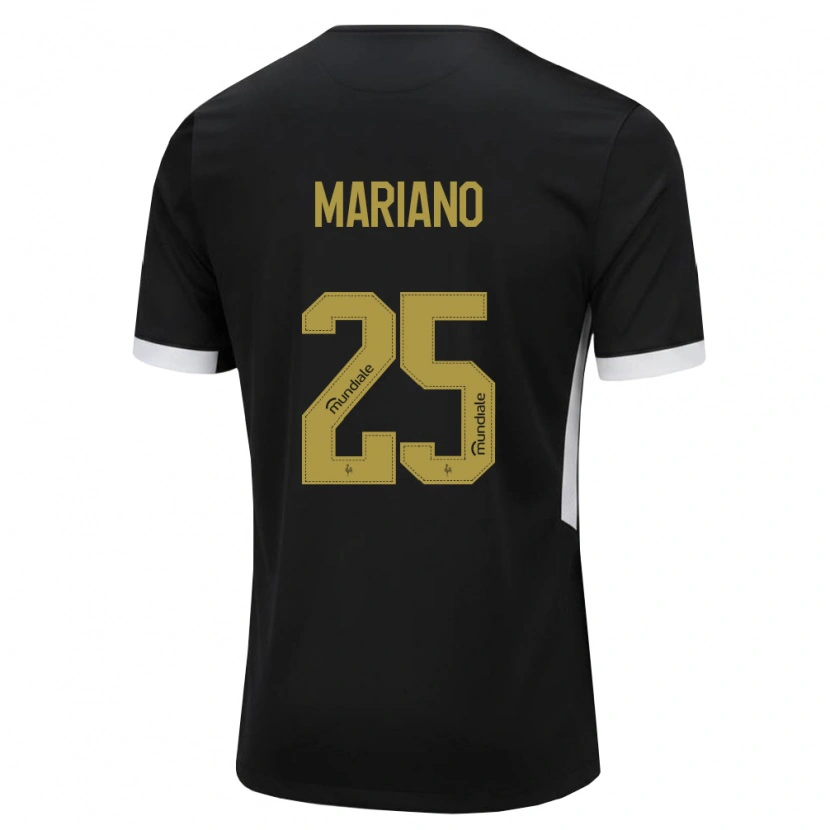 Danxen Damen Mariano #25 Schwarz Weiß Gelb Heimtrikot Trikot 2026/27 T-Shirt Österreich