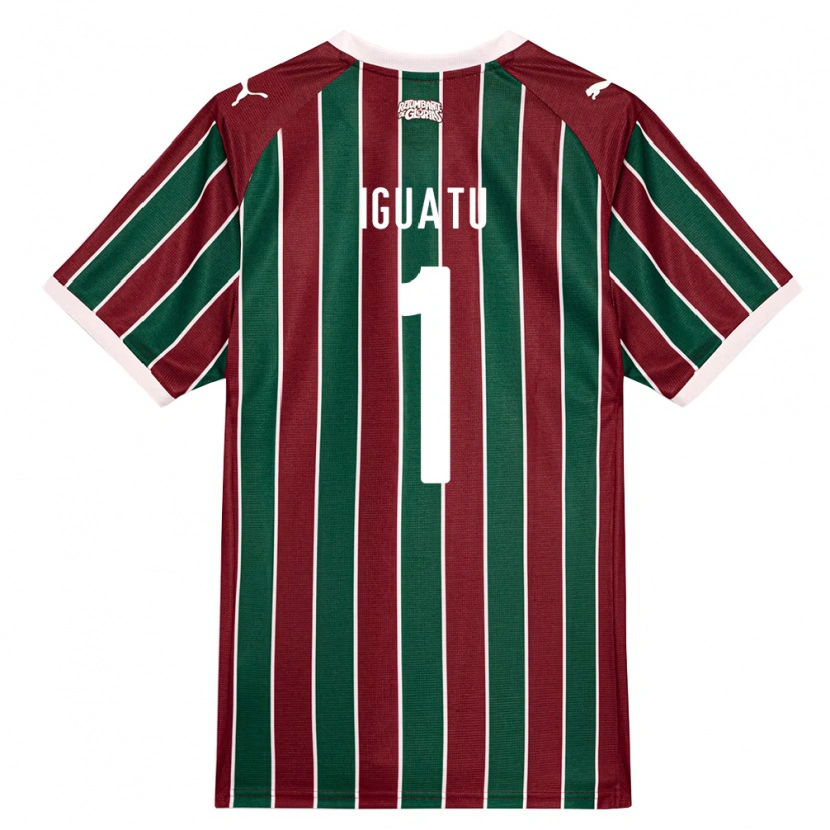 Danxen Damen Mauro Iguatu #1 Grün Burgund Weiß Heimtrikot Trikot 2026/27 T-Shirt Österreich
