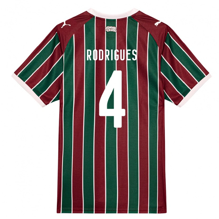 Danxen Damen Nath Rodrigues #4 Grün Burgund Weiß Heimtrikot Trikot 2026/27 T-Shirt Österreich