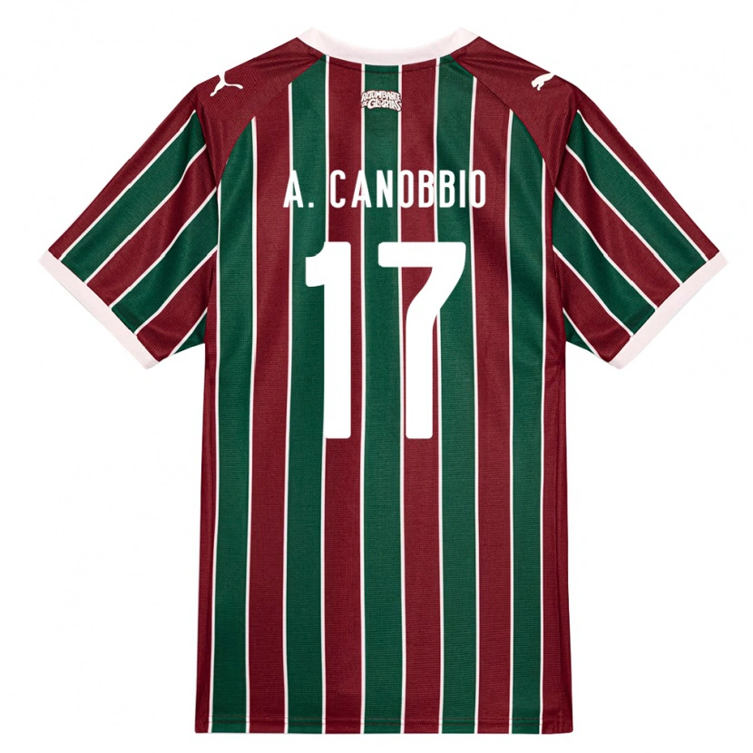 Danxen Damen Agustín Canobbio #17 Grün Burgund Weiß Heimtrikot Trikot 2026/27 T-Shirt Österreich