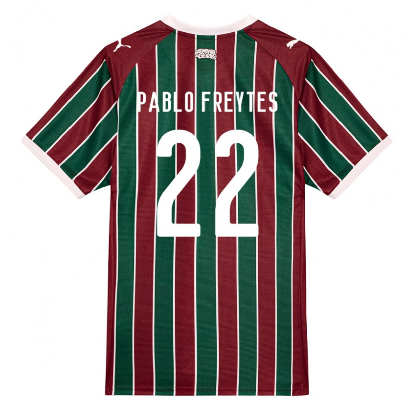 Danxen Damen Juan Pablo Freytes #22 Grün Burgund Weiß Heimtrikot Trikot 2026/27 T-Shirt Österreich