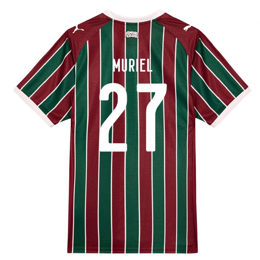 Danxen Damen Muriel #27 Grün Burgund Weiß Heimtrikot Trikot 2026/27 T-Shirt Österreich