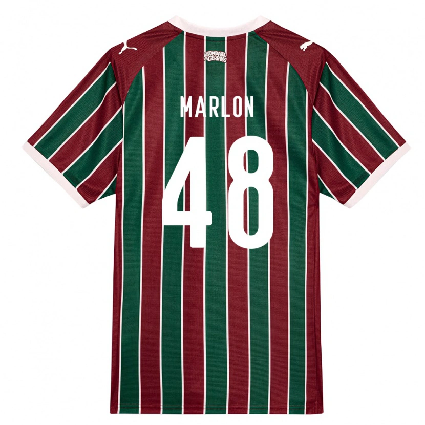 Danxen Damen Marlon Almeida Da Silva Ignacio #48 Grün Burgund Weiß Heimtrikot Trikot 2026/27 T-Shirt Österreich