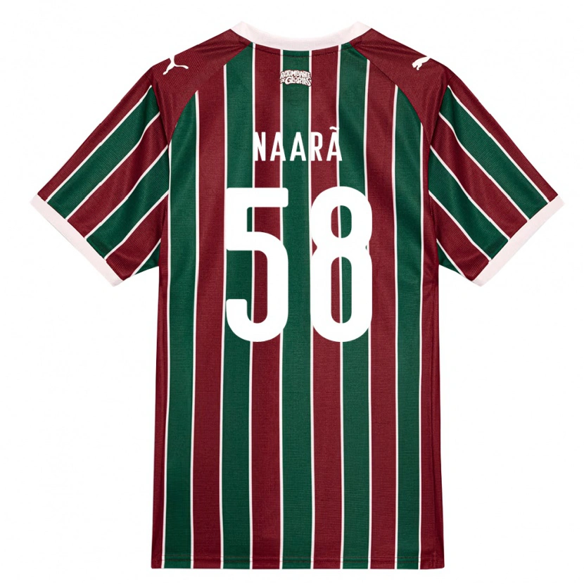 Danxen Damen Naarã Lucas Teixeira Ferreira Dos Santos #58 Grün Burgund Weiß Heimtrikot Trikot 2026/27 T-Shirt Österreich