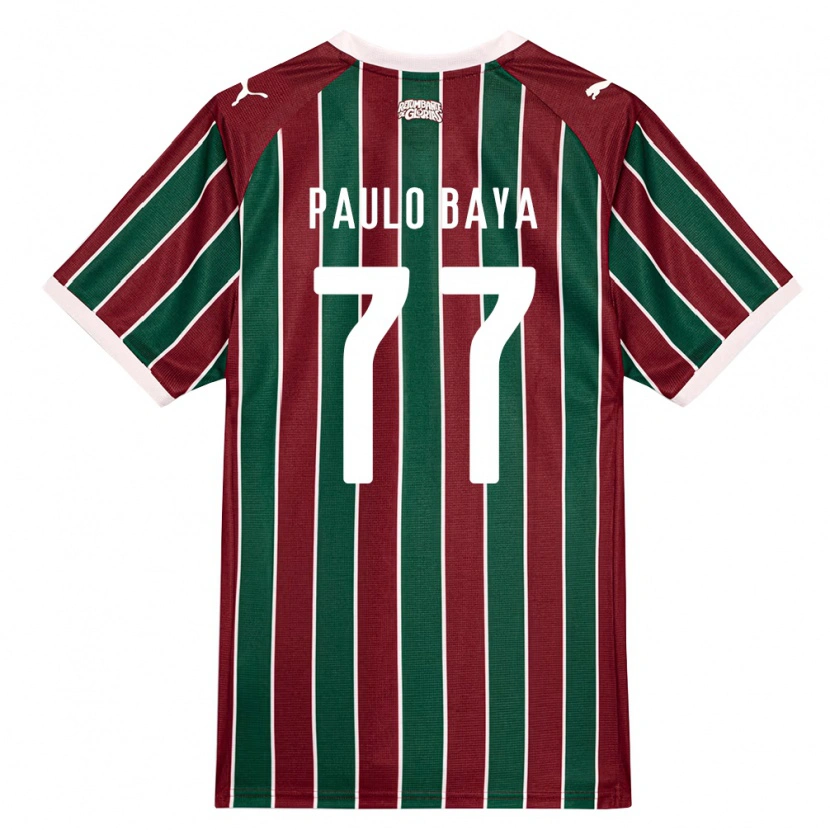 Danxen Damen Paulo Baya #77 Grün Burgund Weiß Heimtrikot Trikot 2026/27 T-Shirt Österreich