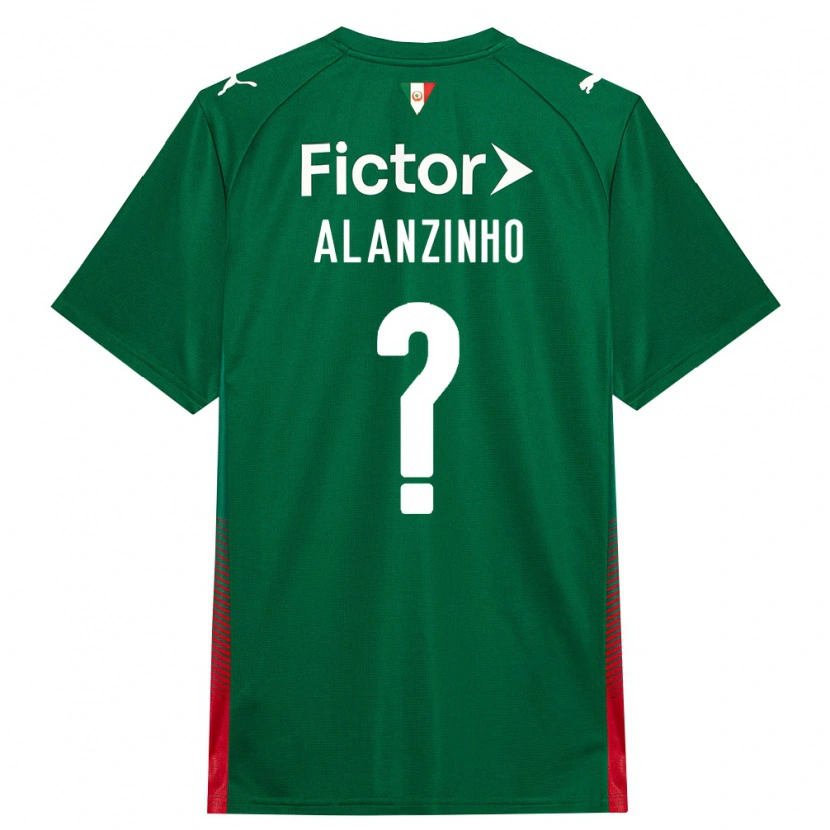 Danxen Damen Alanzinho #0 Grün Rot Weiß Heimtrikot Trikot 2026/27 T-Shirt Österreich
