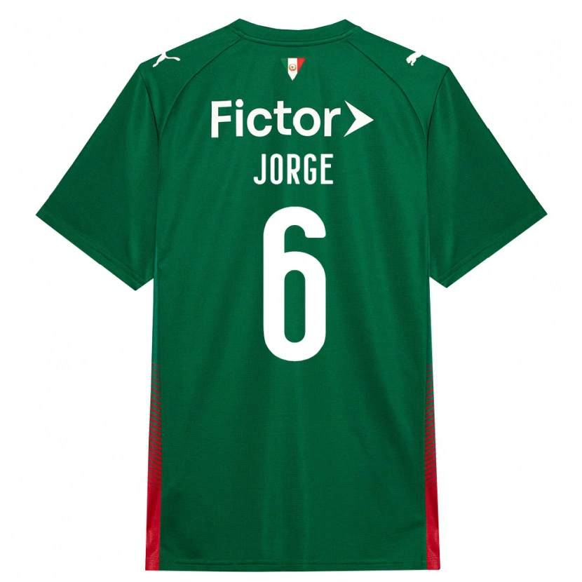 Danxen Damen Jorge #6 Grün Rot Weiß Heimtrikot Trikot 2026/27 T-Shirt Österreich