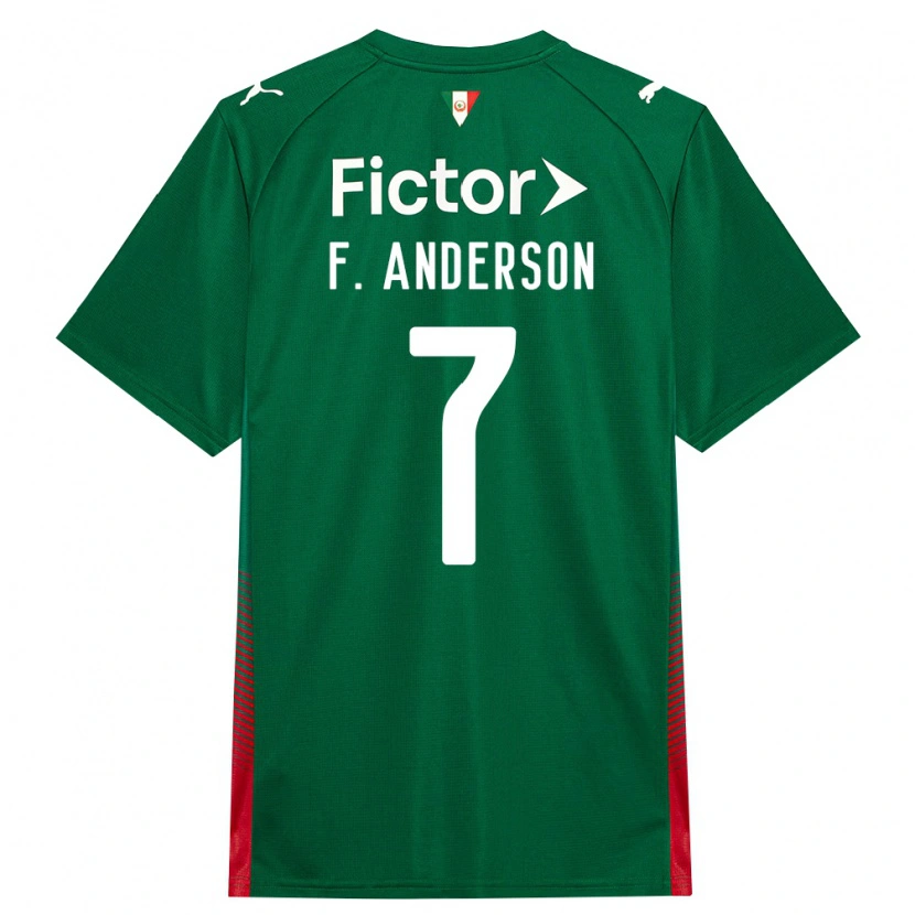 Danxen Damen Felipe Anderson #7 Grün Rot Weiß Heimtrikot Trikot 2026/27 T-Shirt Österreich