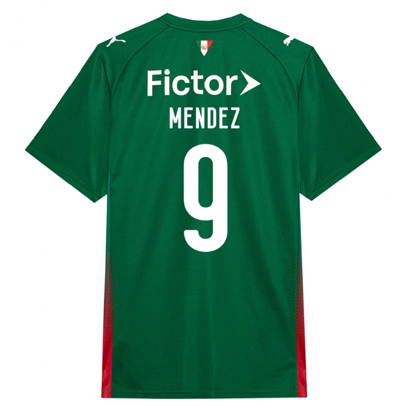 Danxen Damen Cesar Mendez #9 Grün Rot Weiß Heimtrikot Trikot 2026/27 T-Shirt Österreich