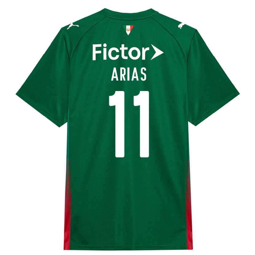Danxen Damen Jhon Arias #11 Grün Rot Weiß Heimtrikot Trikot 2026/27 T-Shirt Österreich