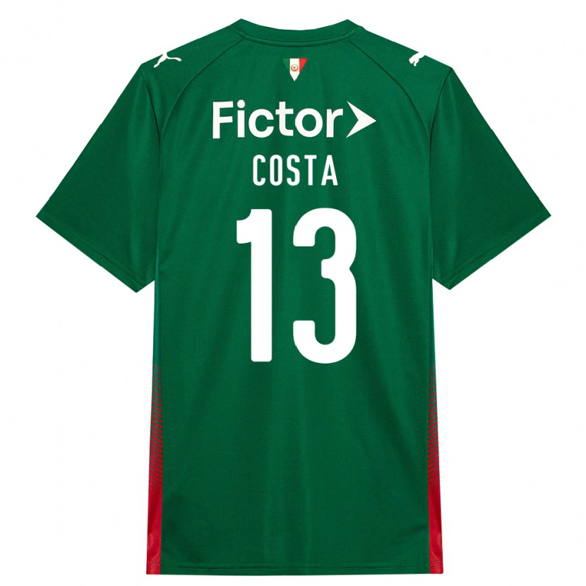 Danxen Damen Enzo Costa #13 Grün Rot Weiß Heimtrikot Trikot 2026/27 T-Shirt Österreich