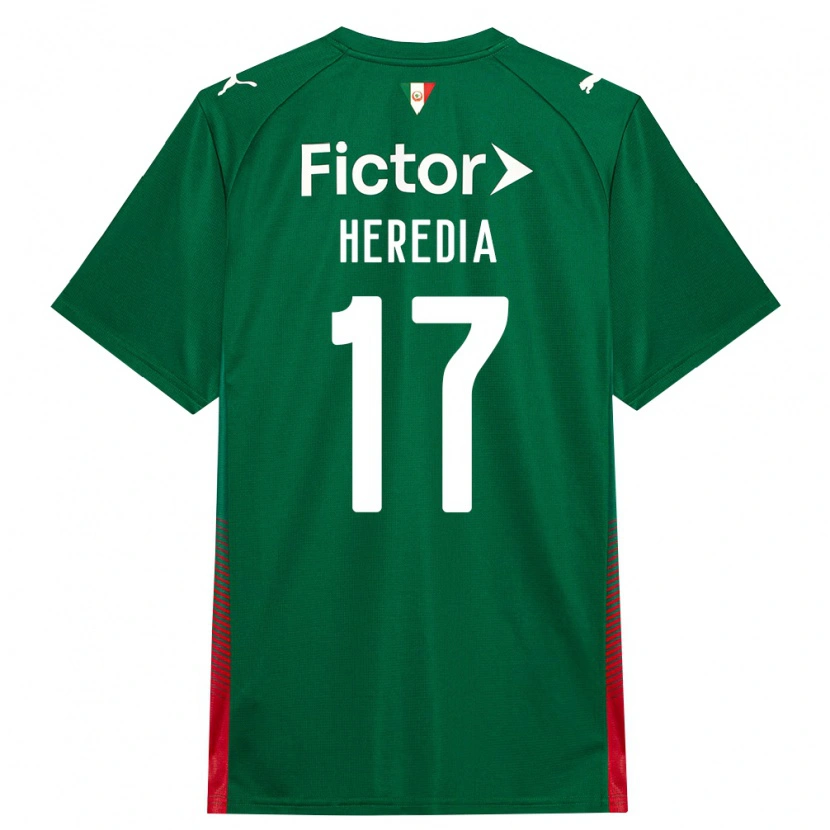 Danxen Damen Jesus Heredia #17 Grün Rot Weiß Heimtrikot Trikot 2026/27 T-Shirt Österreich