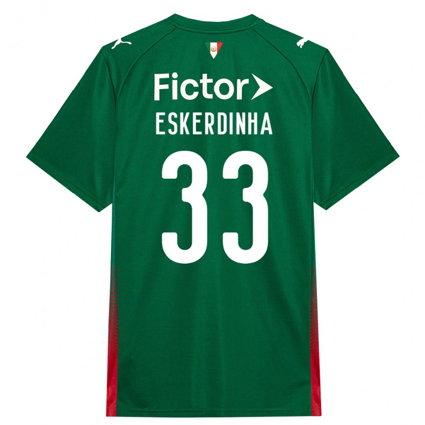 Danxen Damen Eskerdinha #33 Grün Rot Weiß Heimtrikot Trikot 2026/27 T-Shirt Österreich