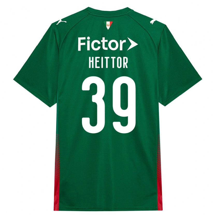 Danxen Damen Heittor Vinicius Da Silva Nunes #39 Grün Rot Weiß Heimtrikot Trikot 2026/27 T-Shirt Österreich