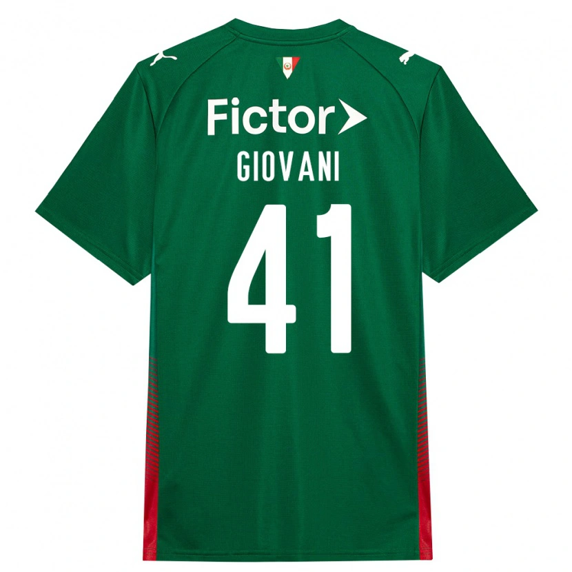 Danxen Damen Giovani #41 Grün Rot Weiß Heimtrikot Trikot 2026/27 T-Shirt Österreich