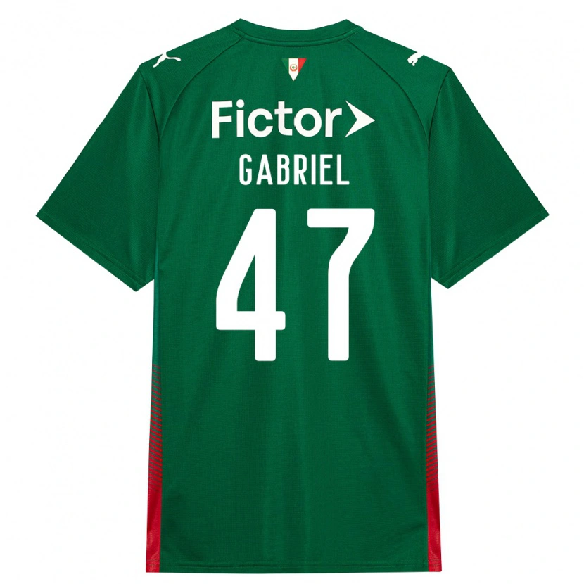 Danxen Damen Victor Gabriel #47 Grün Rot Weiß Heimtrikot Trikot 2026/27 T-Shirt Österreich