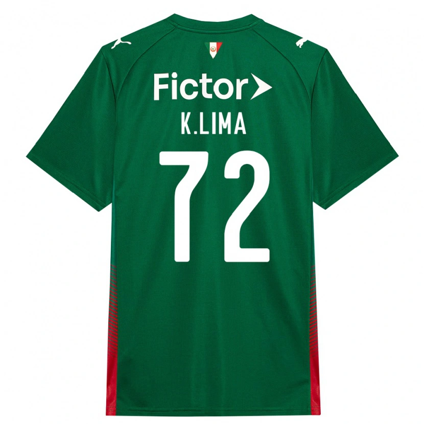 Danxen Damen Kauan Lima #72 Grün Rot Weiß Heimtrikot Trikot 2026/27 T-Shirt Österreich