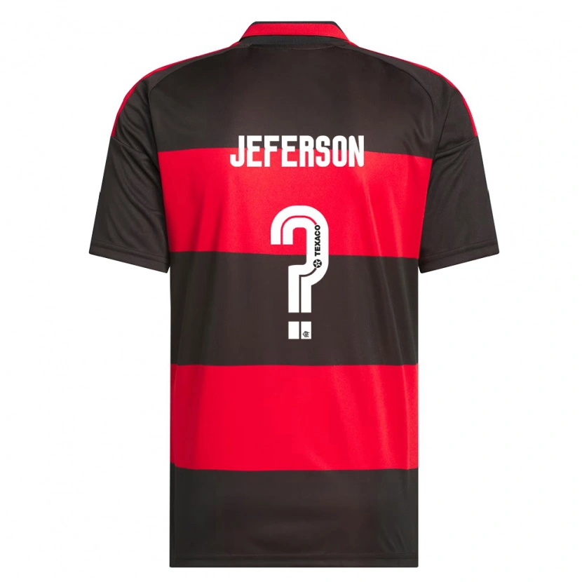 Danxen Damen Jeferson Pereira De Sousa #0 Rot Schwarz Weiß Heimtrikot Trikot 2026/27 T-Shirt Österreich