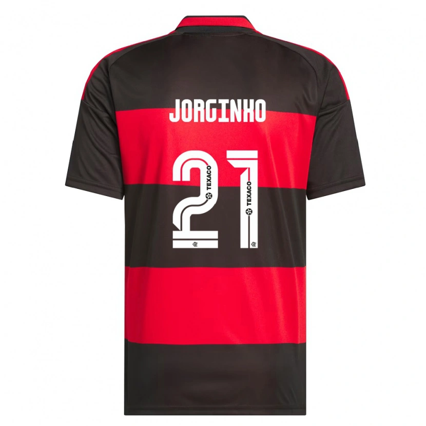 Danxen Damen Jorginho #21 Rot Schwarz Weiß Heimtrikot Trikot 2026/27 T-Shirt Österreich