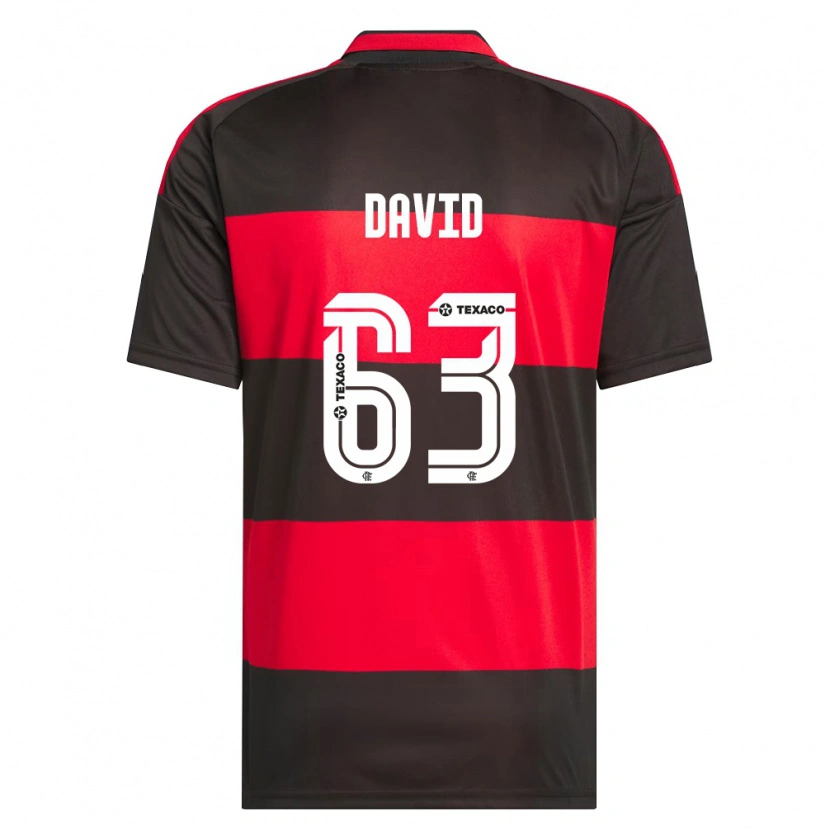 Danxen Damen David Viana De Oliveira #63 Rot Schwarz Weiß Heimtrikot Trikot 2026/27 T-Shirt Österreich