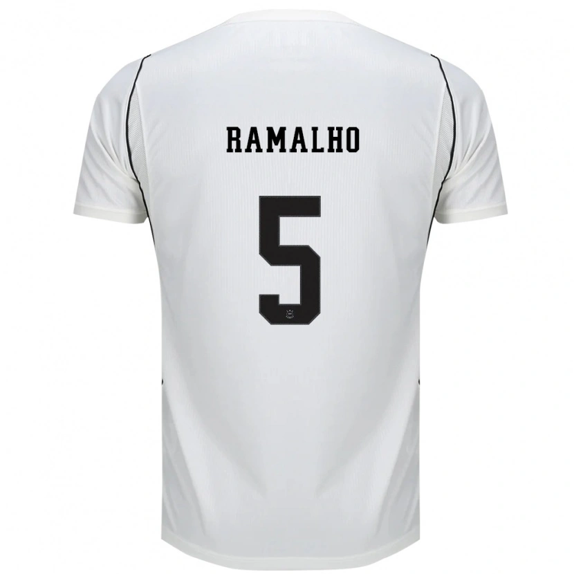 Danxen Damen André Ramalho #5 Weiß Schwarz Rot Heimtrikot Trikot 2026/27 T-Shirt Österreich