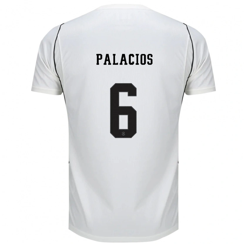 Danxen Damen Diego Palacios #6 Weiß Schwarz Rot Heimtrikot Trikot 2026/27 T-Shirt Österreich