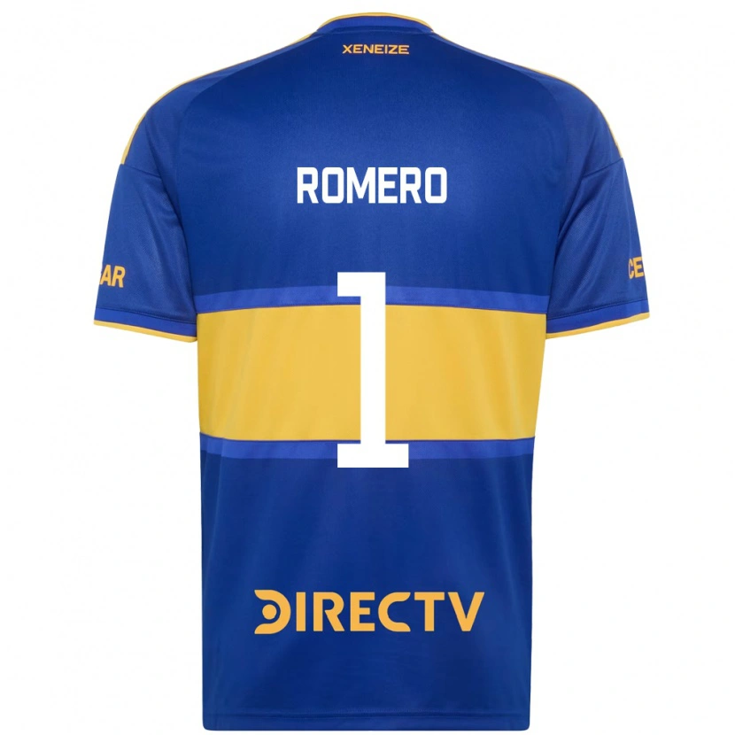 Danxen Damen Sergio Romero #1 Königsblau Gelb Heimtrikot Trikot 2026/27 T-Shirt Österreich