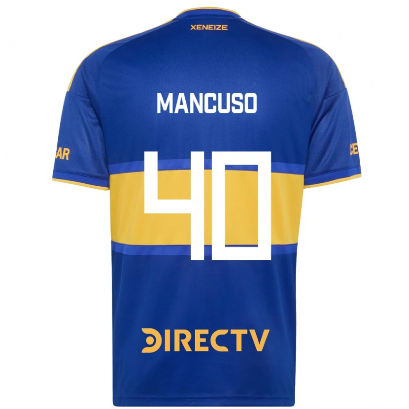 Danxen Damen Eros Mancuso #40 Königsblau Gelb Heimtrikot Trikot 2026/27 T-Shirt Österreich