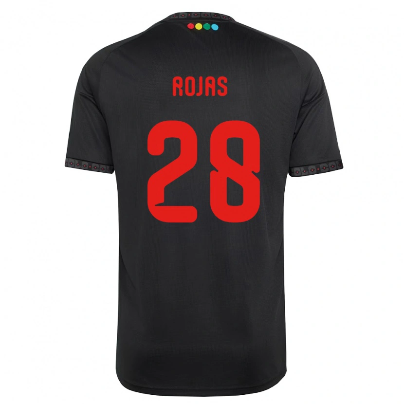 Danxen Damen Jeyson Rojas #28 Schwarz Rot Auswärtstrikot Trikot 2026/27 T-Shirt Österreich
