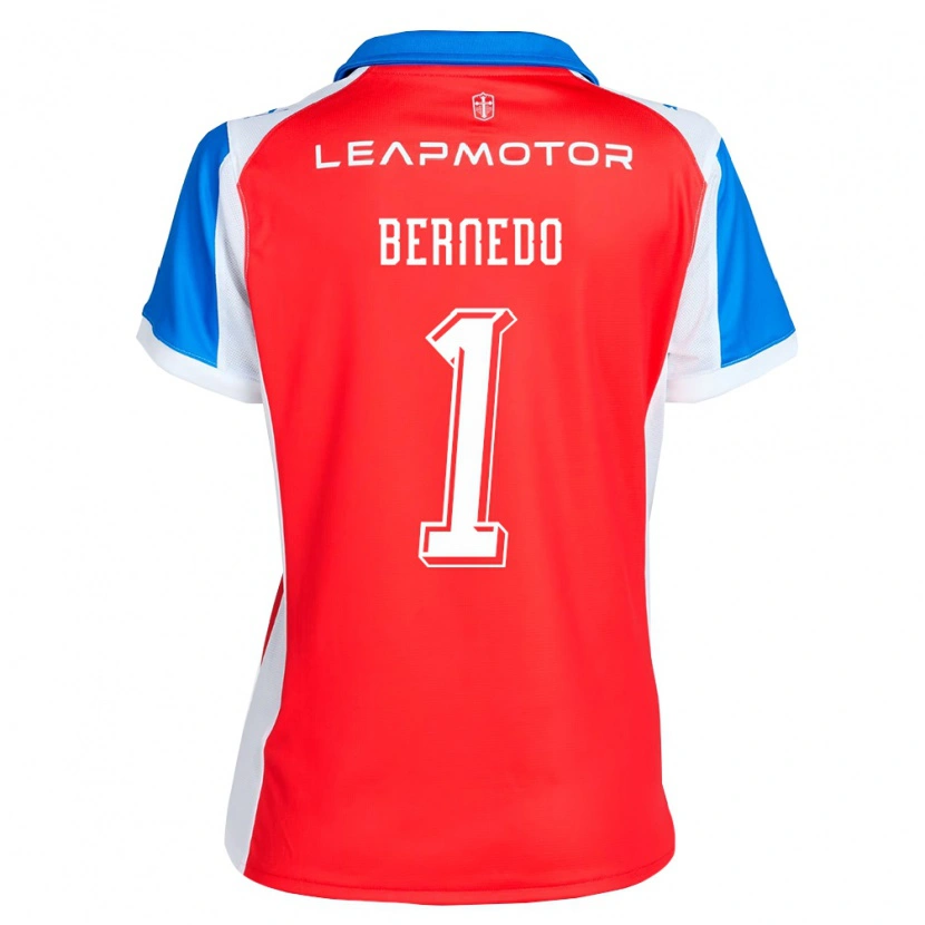 Danxen Damen Vicente Bernedo #1 Rot Blau Auswärtstrikot Trikot 2026/27 T-Shirt Österreich