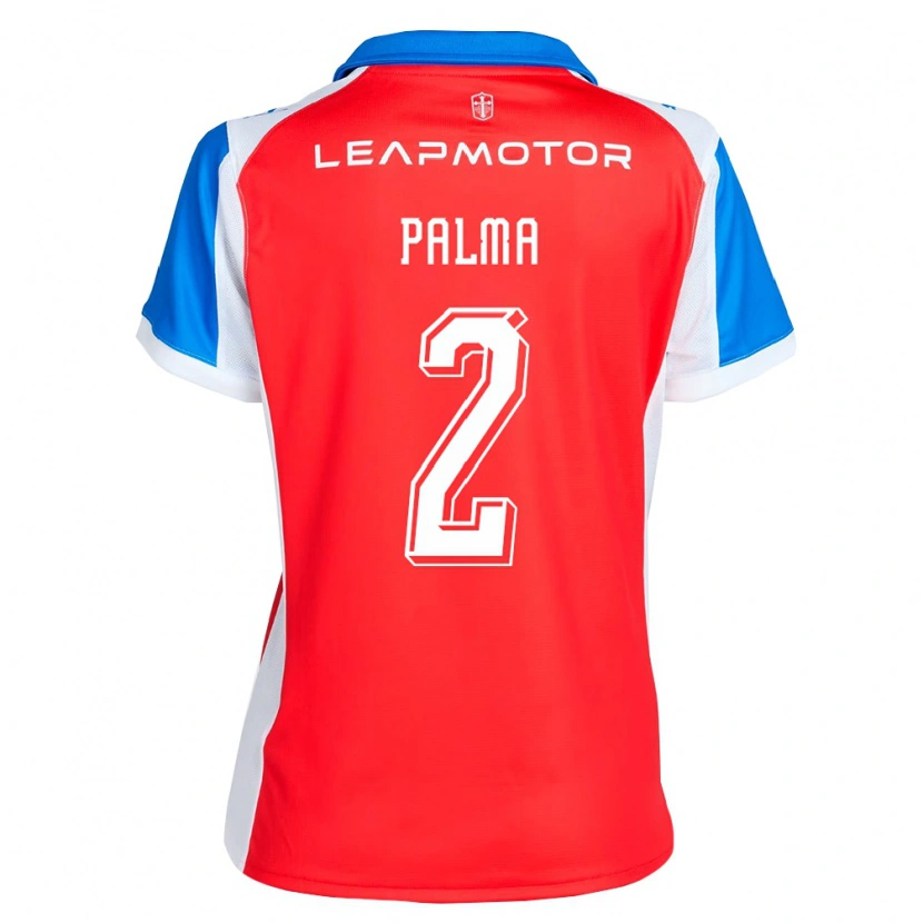 Danxen Damen León Palma #2 Rot Blau Auswärtstrikot Trikot 2026/27 T-Shirt Österreich