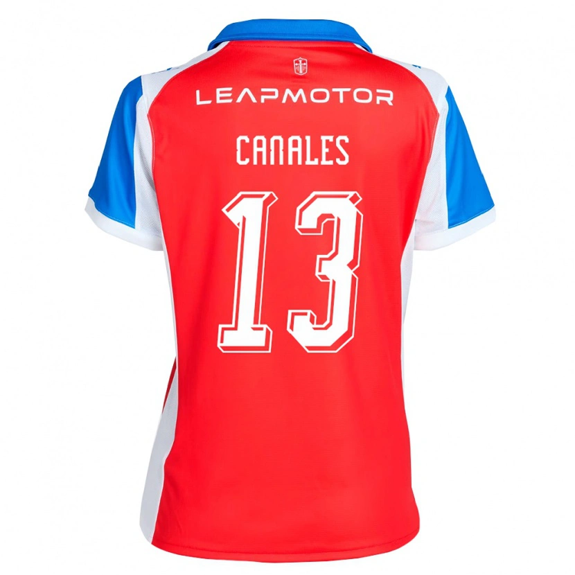 Danxen Damen Alfred Canales #13 Rot Blau Auswärtstrikot Trikot 2026/27 T-Shirt Österreich