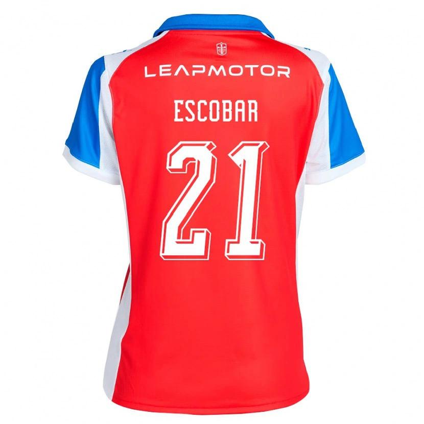 Danxen Damen Dylan Escobar #21 Rot Blau Auswärtstrikot Trikot 2026/27 T-Shirt Österreich