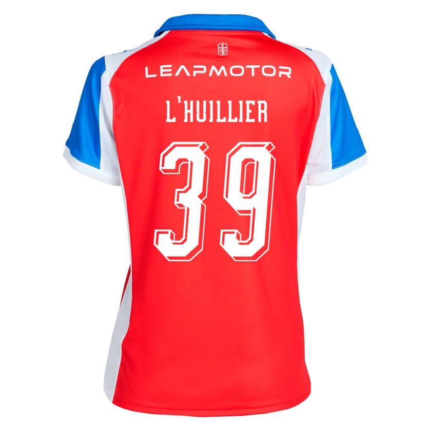 Danxen Damen Nicolás L'huillier #39 Rot Blau Auswärtstrikot Trikot 2026/27 T-Shirt Österreich