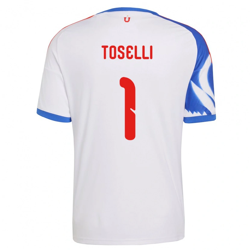 Danxen Damen Cristopher Toselli #1 Weiß Marineblau Auswärtstrikot Trikot 2026/27 T-Shirt Österreich