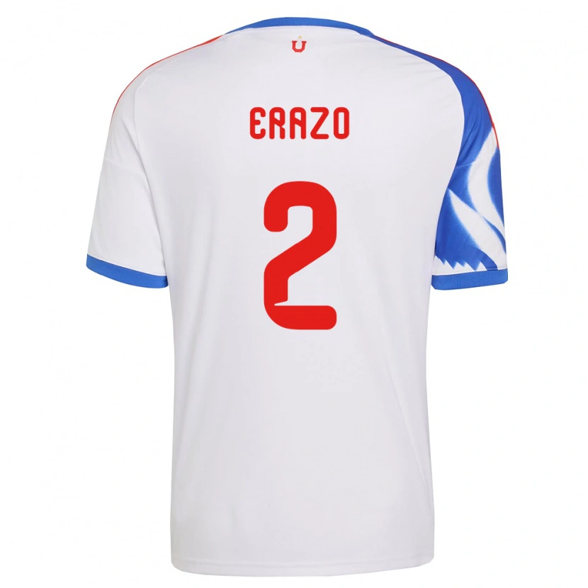 Danxen Damen Dylan Erazo #2 Weiß Marineblau Auswärtstrikot Trikot 2026/27 T-Shirt Österreich