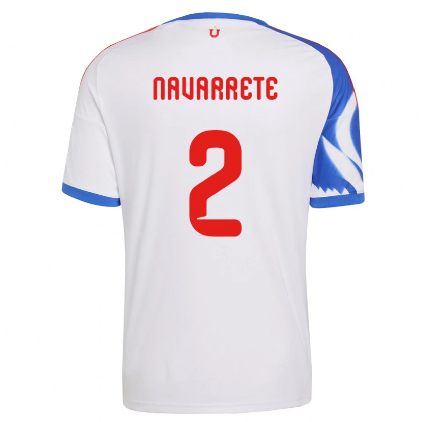 Danxen Damen Daniel Navarrete #2 Weiß Marineblau Auswärtstrikot Trikot 2026/27 T-Shirt Österreich