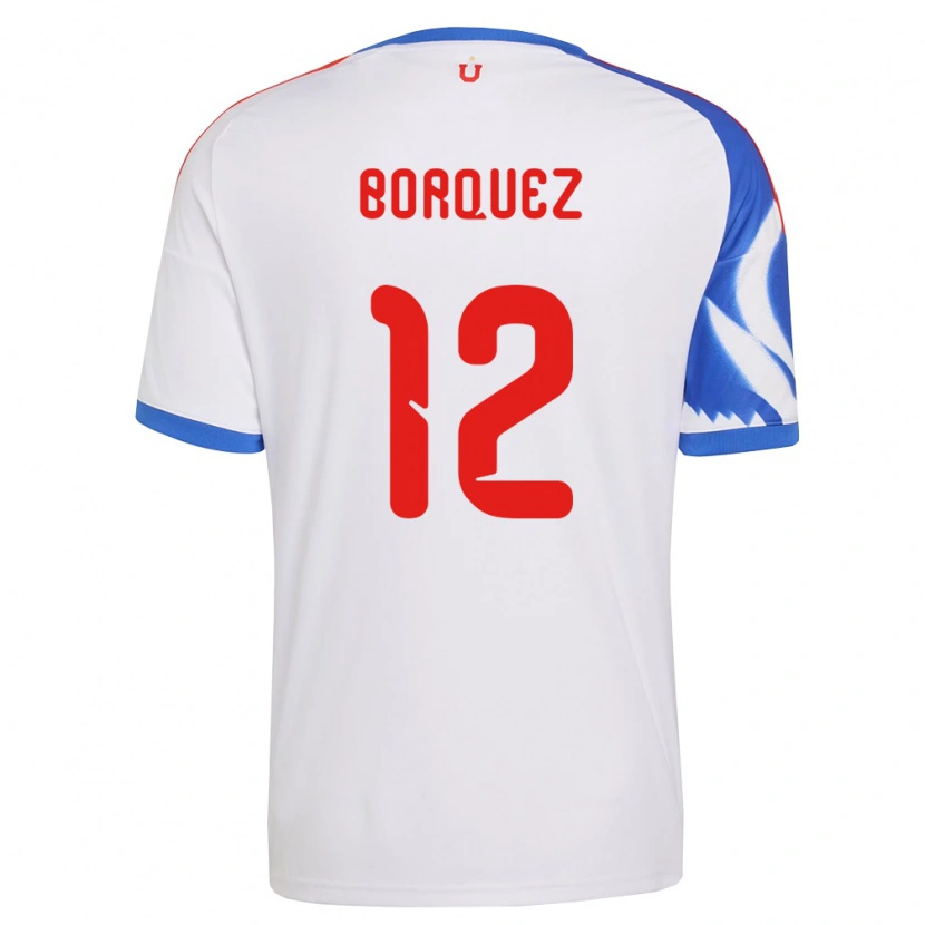 Danxen Damen Gabriela Bórquez #12 Weiß Marineblau Auswärtstrikot Trikot 2026/27 T-Shirt Österreich