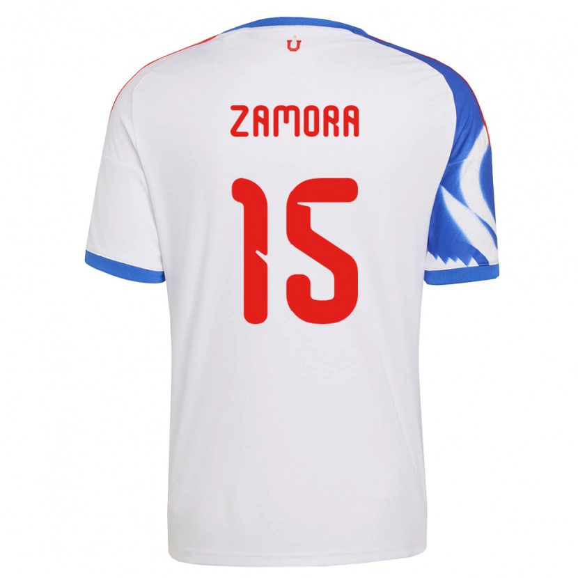 Danxen Damen Daniela Zamora #15 Weiß Marineblau Auswärtstrikot Trikot 2026/27 T-Shirt Österreich