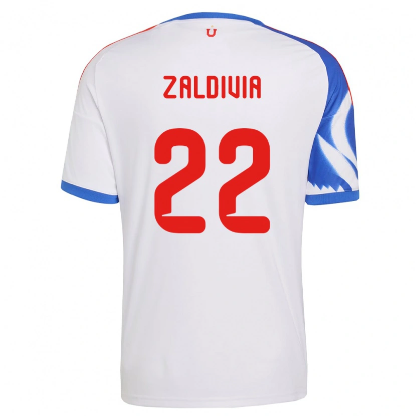 Danxen Damen Matías Zaldivia #22 Weiß Marineblau Auswärtstrikot Trikot 2026/27 T-Shirt Österreich
