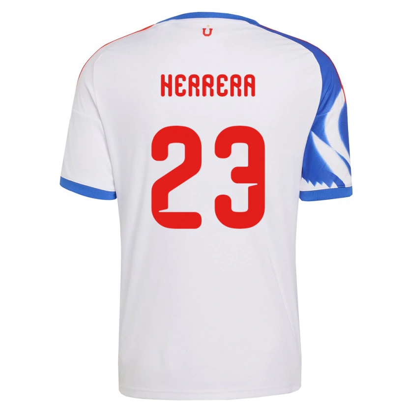 Danxen Damen Claudia Herrera #23 Weiß Marineblau Auswärtstrikot Trikot 2026/27 T-Shirt Österreich