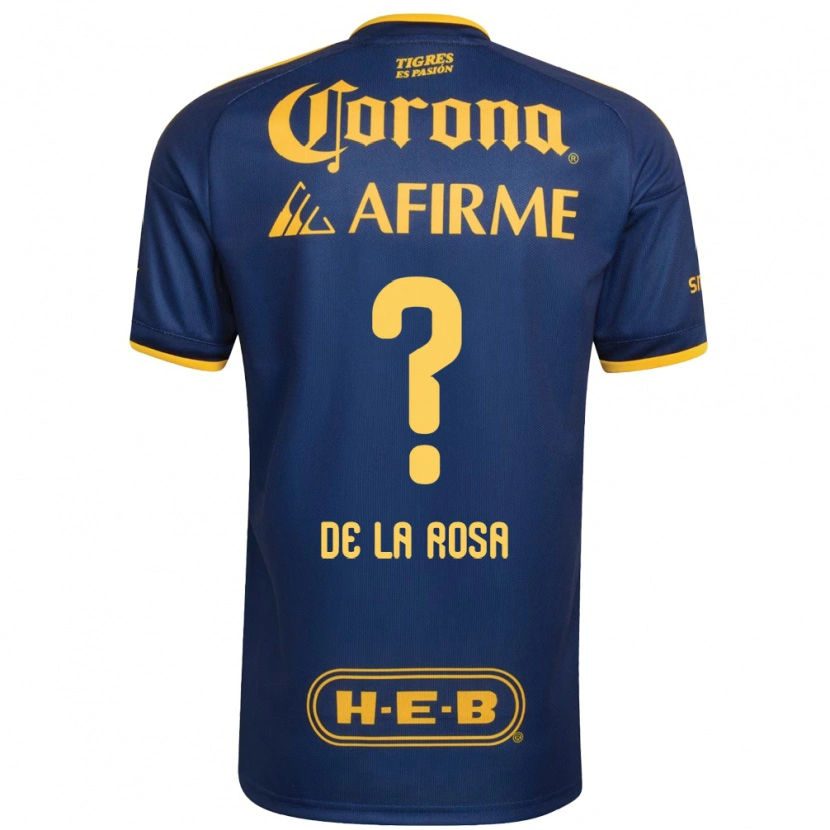 Danxen Damen Luis De La Rosa #0 Königsblau Gelb Auswärtstrikot Trikot 2026/27 T-Shirt Österreich