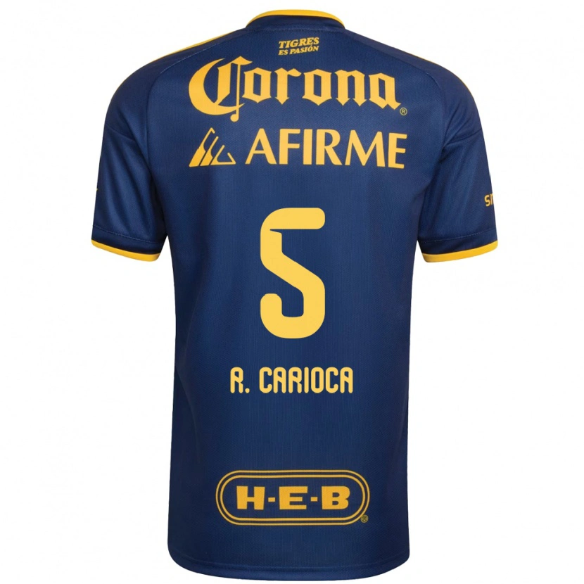Danxen Damen Rafael Carioca #5 Königsblau Gelb Auswärtstrikot Trikot 2026/27 T-Shirt Österreich
