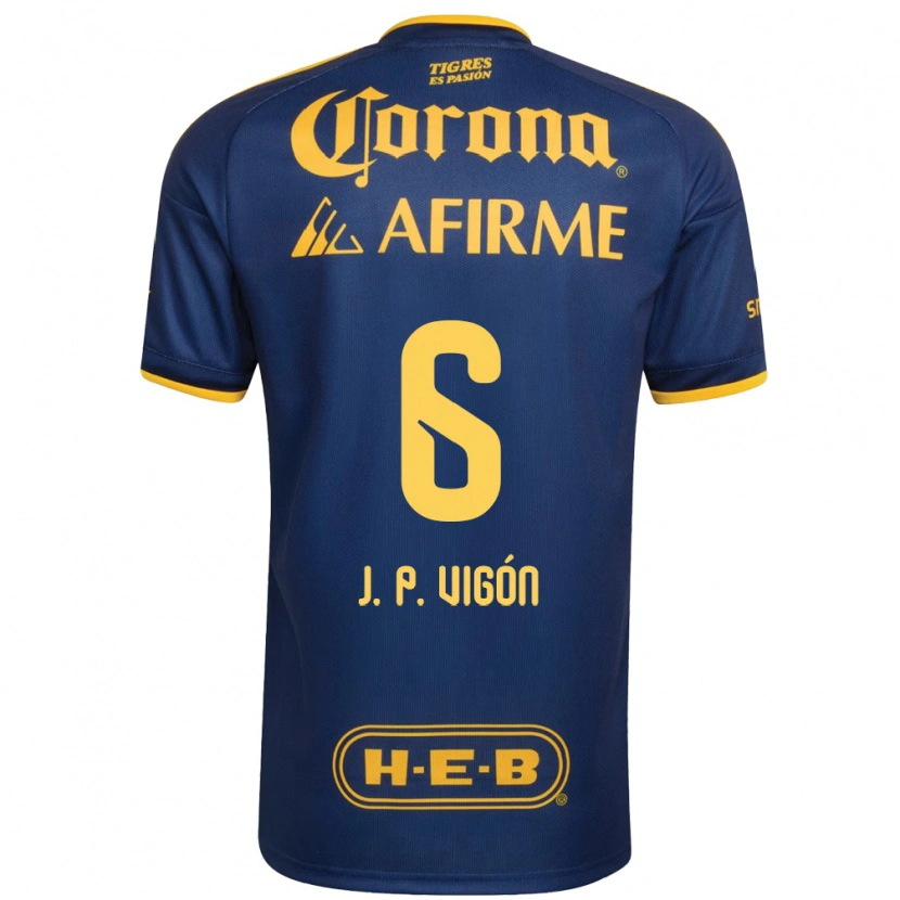 Danxen Damen Juan Pablo Vigón #6 Königsblau Gelb Auswärtstrikot Trikot 2026/27 T-Shirt Österreich