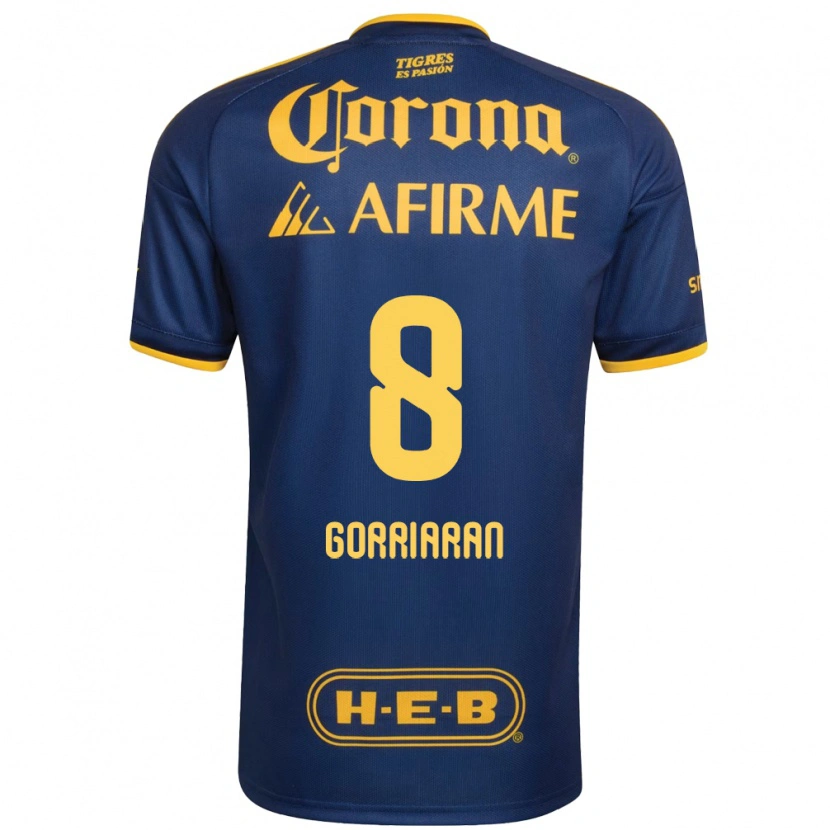 Danxen Damen Fernando Gorriarán #8 Königsblau Gelb Auswärtstrikot Trikot 2026/27 T-Shirt Österreich
