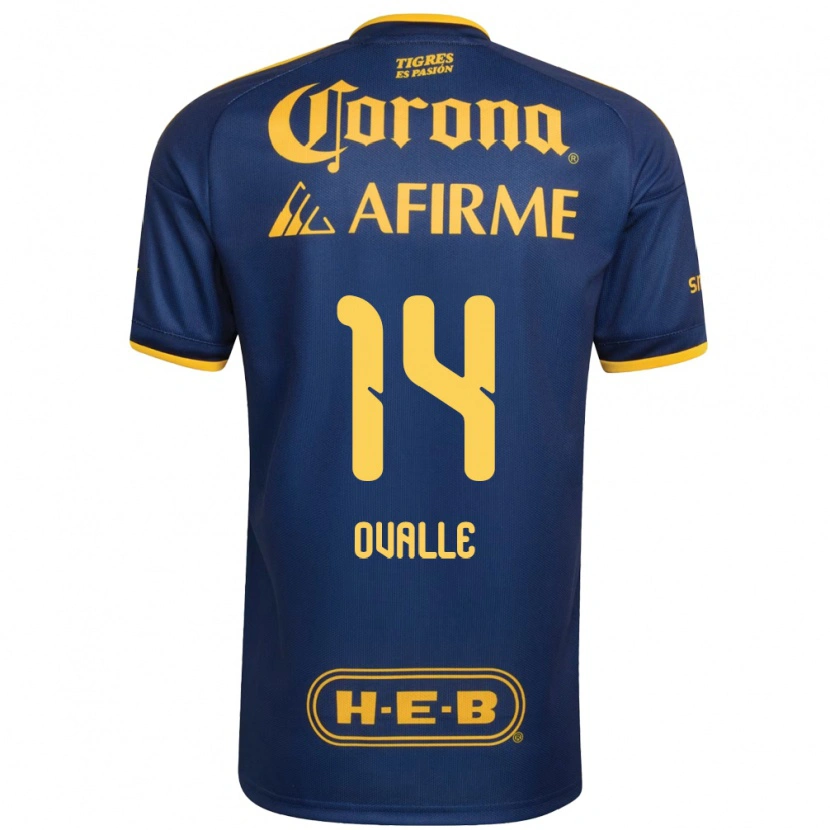 Danxen Damen Lizbeth Ovalle #14 Königsblau Gelb Auswärtstrikot Trikot 2026/27 T-Shirt Österreich